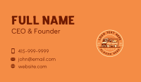 Catering Food Truck Business Card