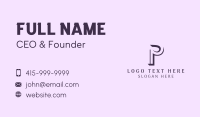 Beauty Hair Stylist Salon Business Card