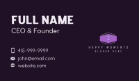 Purple H Badge Business Card Image Preview