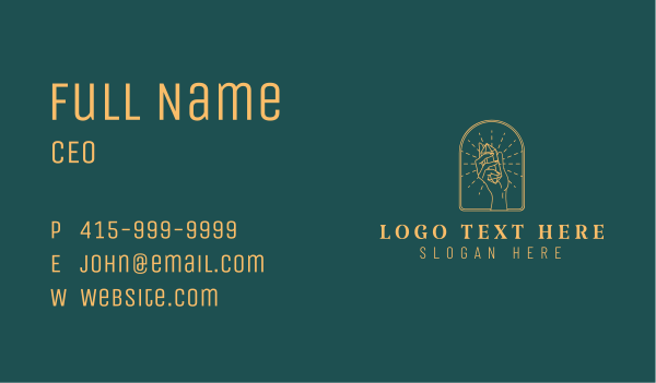 Elegant Jewelry Boutique Business Card Design Image Preview