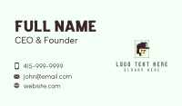 Pixel Business Card example 2