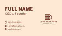 Iced Coffee Business Card example 4