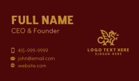 Dragon Mythical Creature Business Card Design