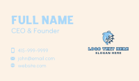 Aqua Business Card example 1