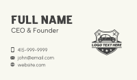 Beetle Car Shield Business Card Design