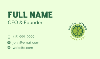 Fintech Vault Wheel Business Card