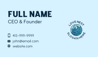 Ocean Water Wave  Business Card Image Preview