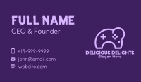 Purple Moon Controller Business Card