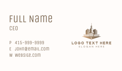 Property Real Estate  Business Card