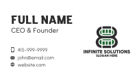 Track & Field Number 8 Business Card