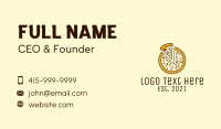 Food Chain Business Card example 3
