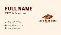 North Carolina Pastry Pie Business Card Design