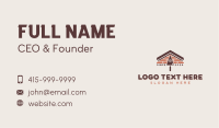 Bricklaying Mason Contractor Business Card