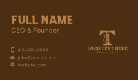 Esthetic Business Card example 2