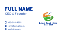 Tropical-drinks Business Card example 1