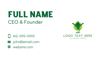 Green Ape Yoga Business Card Design