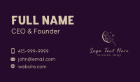 Moon Woman Spa Business Card Design