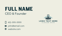 Lawn Landscaping Mowing Business Card