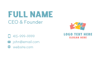 Puzzle Learning Toy Business Card