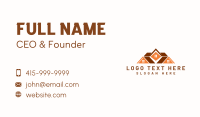 House Roofing Construction Business Card