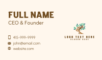 Nature Community Tree Business Card Design