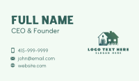 Grass House Gardening Business Card