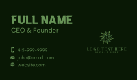 Environmental Nature Wellness Business Card