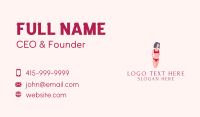 Underwear Lingerie Fashion  Business Card