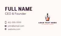 Paint Brush & Bucket Business Card Design