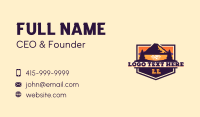 Mountain Lake Vacation Business Card