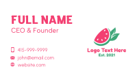 Vegan Business Card example 4