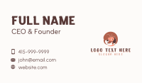 Pet Dachshund Grooming Business Card