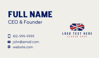 British Business Card example 2