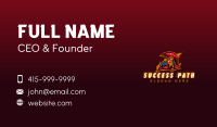 Spartan Knight Warrior Business Card Image Preview