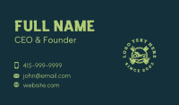 Grass Lawn Mower Landscaping Business Card