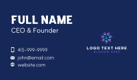 Professional Pyramid Technology Business Card