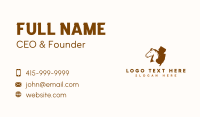 New Jersey Horse Ranch Business Card