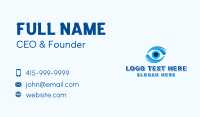 Eye Vision Optometry Business Card Design