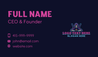 Samurai Business Card example 1