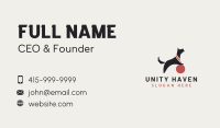 Animal Dog Care  Business Card