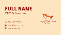 Dynamite Sausage Bun Business Card