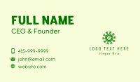 Nature Spa Lettermark  Business Card