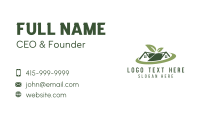 House Leaf Garden Business Card Design