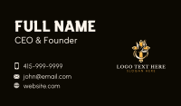 Church Dove Cross Business Card