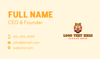 Dog Sushi Restaurant Business Card