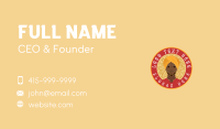 Indian Man Turban Business Card Design