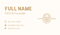 Chef Restaurant Cook Business Card