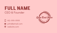 Cute Business Card example 2