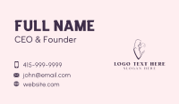 Postpartum Business Card example 1