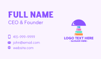 Colorful Mushroom Business Card Design